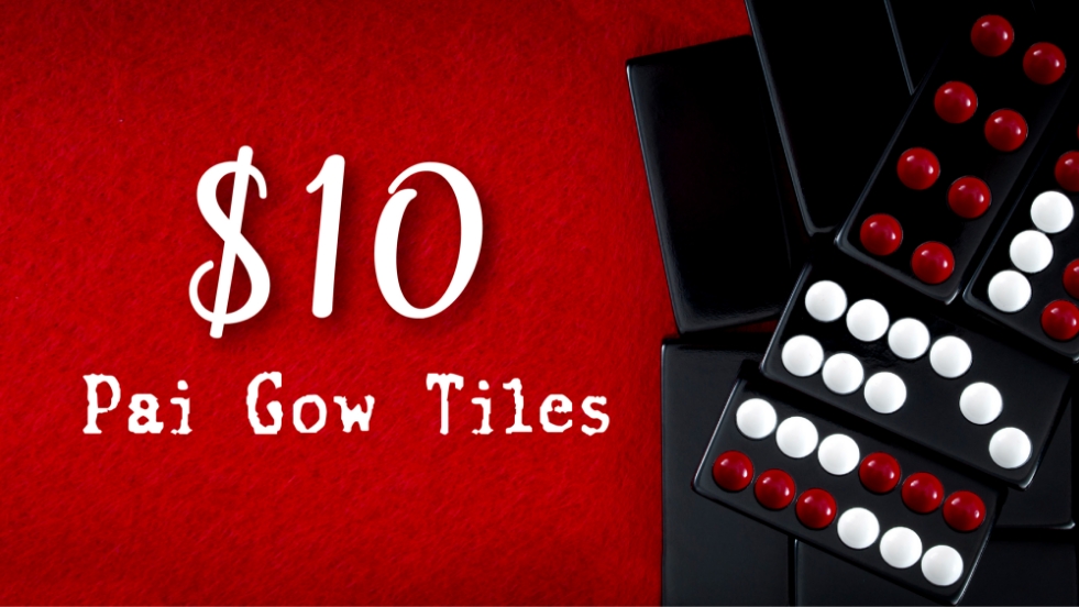 $10 Pai Gow Tiles