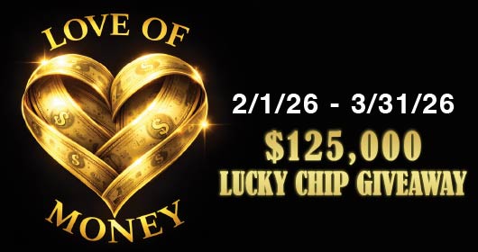 Love of Money $125K Luky Chip Giveaway